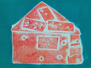 House Collograph by Brooklin, age 9